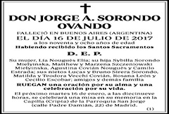 Jorge A. Sorondo Ovando
